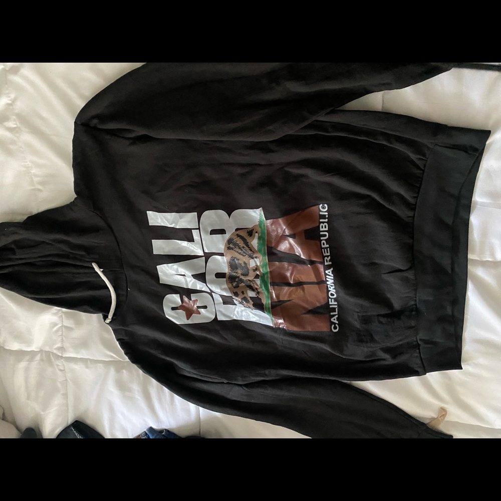 Black California hoodie